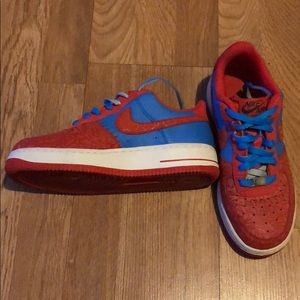 Nike Air Force 1’s spider man edition !!!!